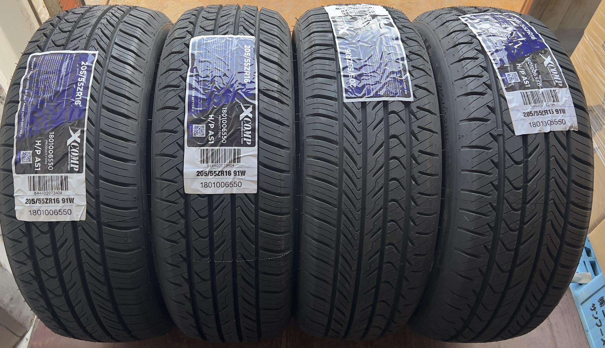 205/55ZR16  91、 正規品・新品　GLADIATOR（グラディエーター）Xcomp HP AS1、2025年製　